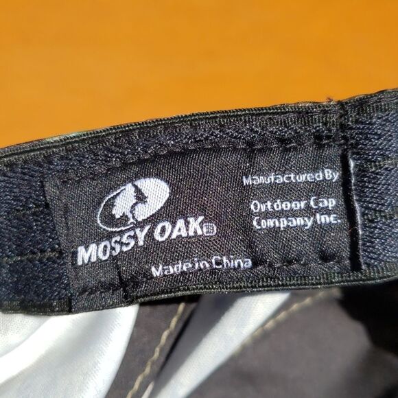 NWOT Mossy Oak Camo Baseball Style Cap Hat Sz L/XL - Picture 5 of 6